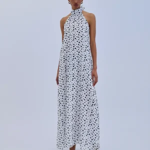 DRESS MAXI HEARTS
