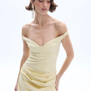 Lindsay Yellow Dress