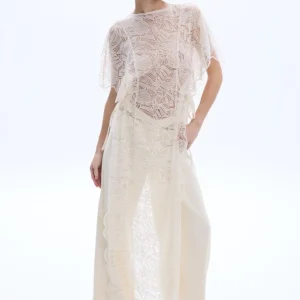 Patricia Lace Top Ivory